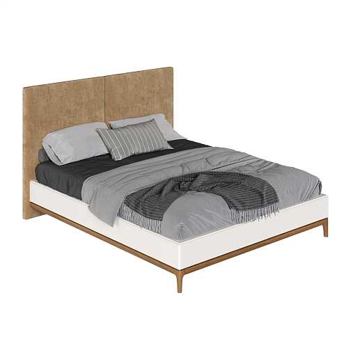 Кровать Bari с мягким изголовьем