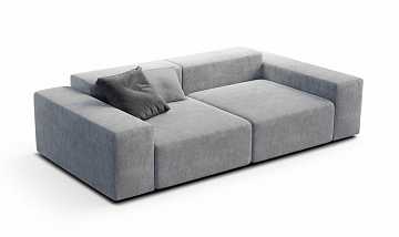 Диван трехместный Cubo grey