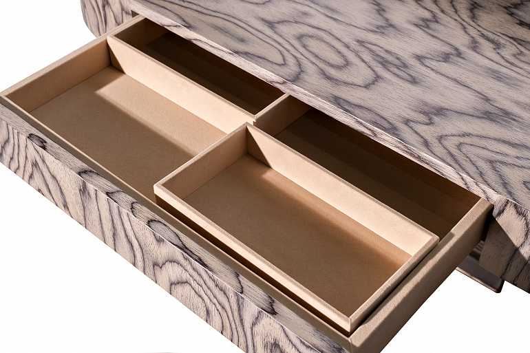 Консоль Garda светлый шпон с ящиком