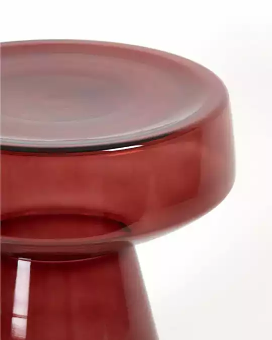 купить бордовый приставной столик "флумс"