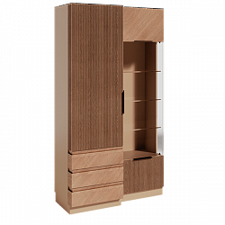 Шкаф-витрина левый Glisse Ева