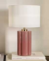 Коралловая настольная лампа "Туоми"