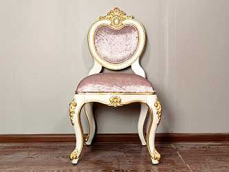 Стульчик к туалетному столику Джордани gold
