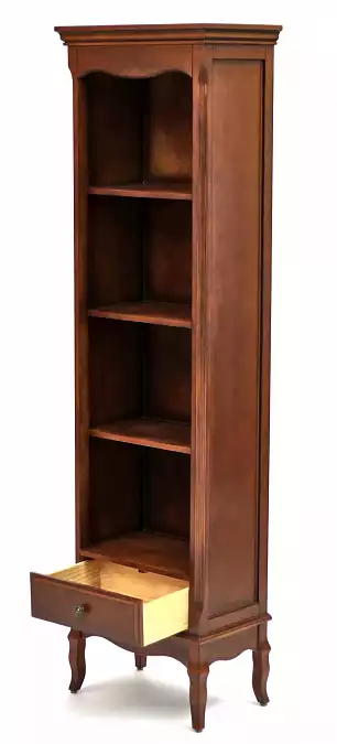 Узкий книжный стеллаж Provence