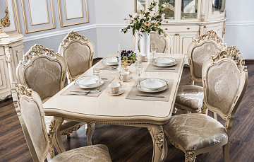 Обеденная группа "Джоконда" крем (фабрика Эра)