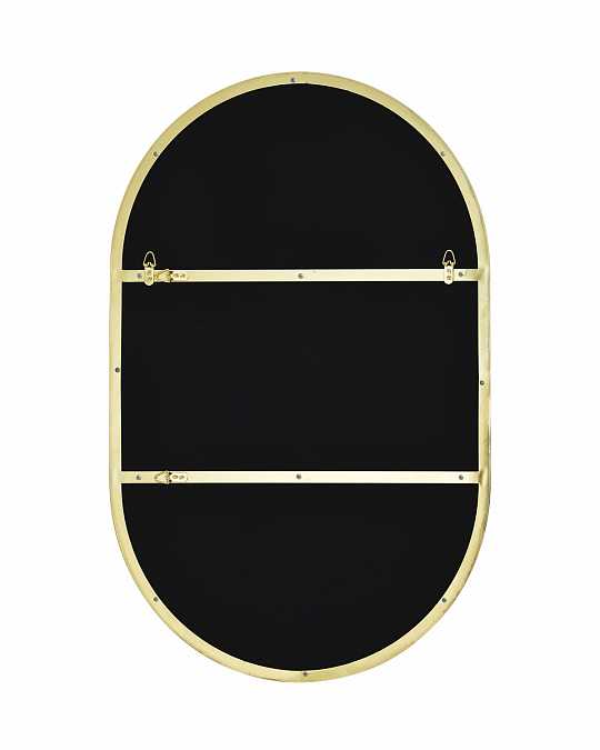 купить золотое овальное зеркало "рейли"