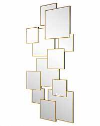 Золотое зеркальное панно “Сорен”