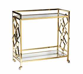 Столик сервировочный GY-CRT8164gold