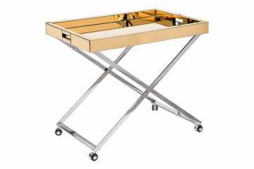 Сервировочный зеркальный столик