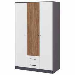 Шкаф для одежды Мальма 3-дверный