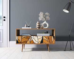 Консоль "Berber" с двумя ящиками (08 принт)