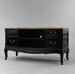 Тумба под TV Belveder Black ST9128M N