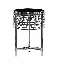 Столик журнальный Garda silver, h50