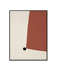 Интерьерное жикле "Beige and Orange"