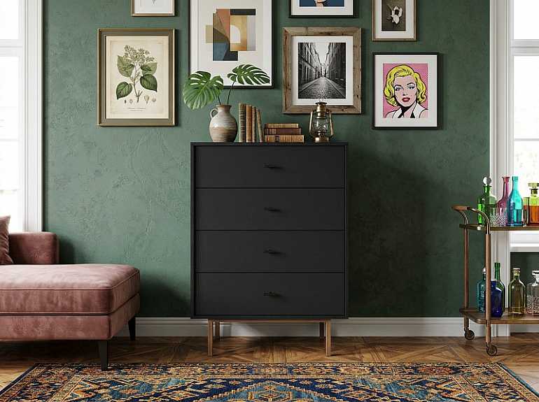 купить комод emerson black em18