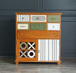 Комод вертикальный Gouache Green