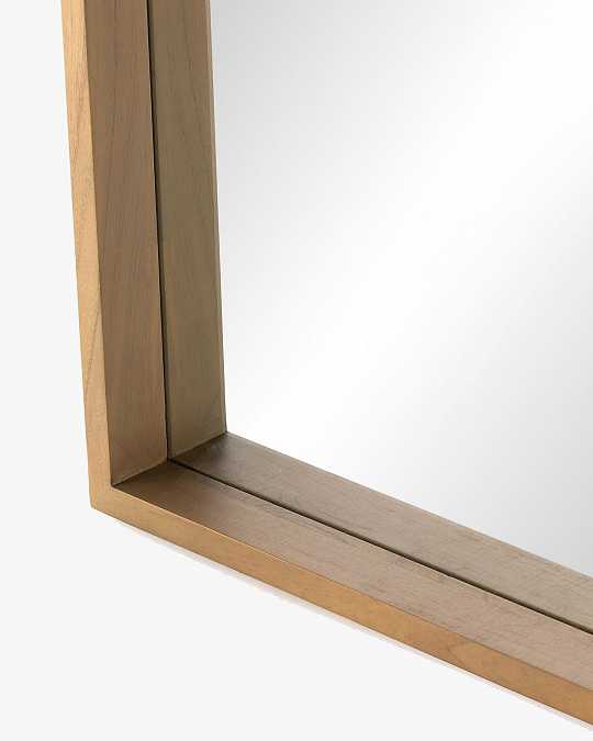 купить зеркало в раме из массива дуба "идрис"