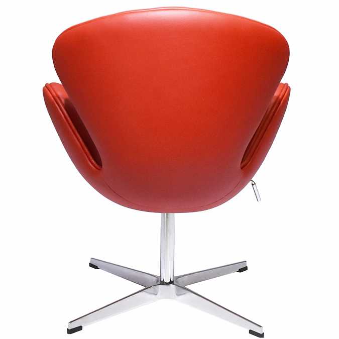 Кресло Swan красное