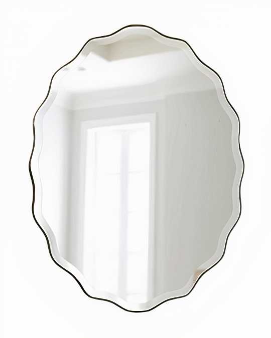 купить овальное настенное зеркало "тьяго"