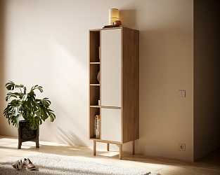 Комод Alice высокий с дверками ALC12