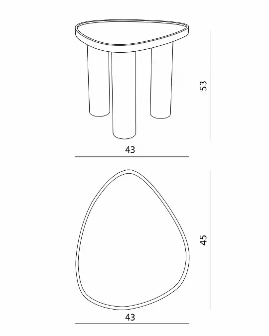 купить приставной столик "барри"