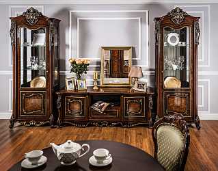 Гостиная "Джоконда", корень дуба (фабрика Эра)