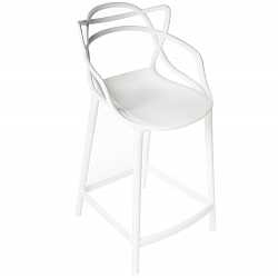 Стул полубарный Masters белый