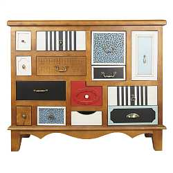 Комод 14 ящиков Gouache Birch (темный)