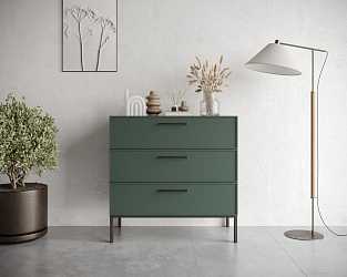 Комод с тремя ящиками Nicole green