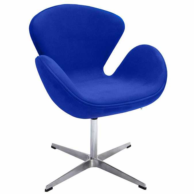Кресло Swan синее