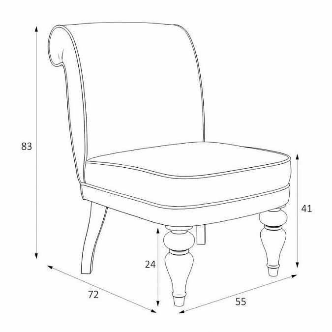 Кресло Лира, ткань 0402