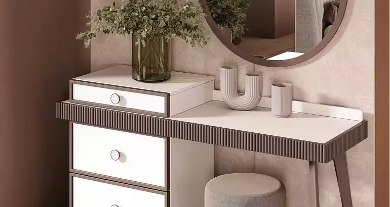 Спальный гарнитур "Каролина" cream 6 ст.