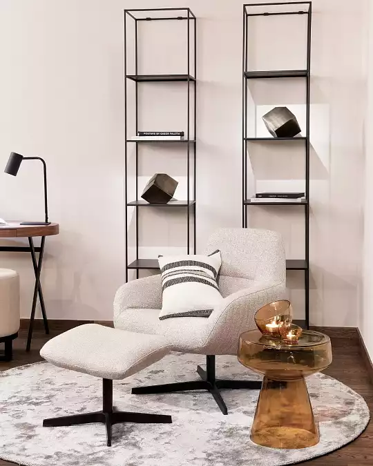 купить охровый приставной столик "флумс"