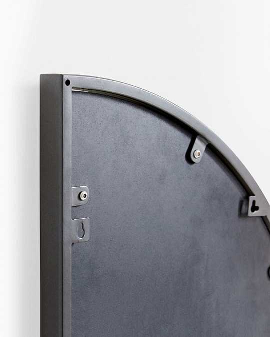 купить черное настенное зеркало "омаха"