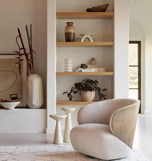 купить комплект белых приставных столиков "сомерсет"