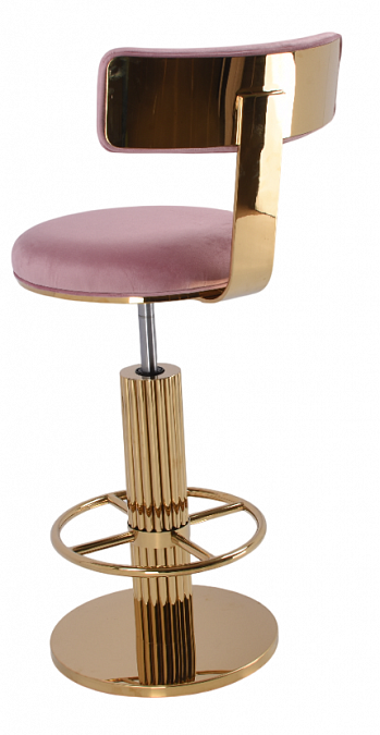 Стул барный Вивиан, пыльная роза
