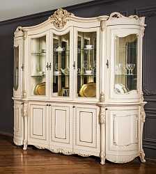 Витрина пятидверная "Джоконда" крем (фабрика Эра)