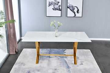 Стол обеденный Дориан, белый