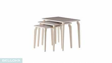 Комплект журнальных столиков Palermo cream