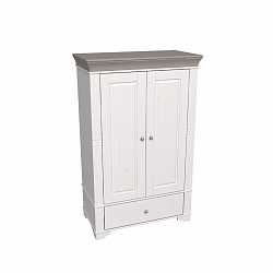 Шкаф бельевой Бейли антрацит 88121