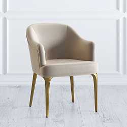 Стул с подлокотниками Primo gold