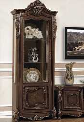 Витрина однодверная "Джоконда" (темный орех)