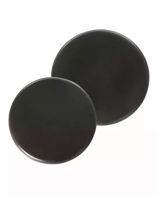 купить комплект черных приставных столиков "сомерсет"