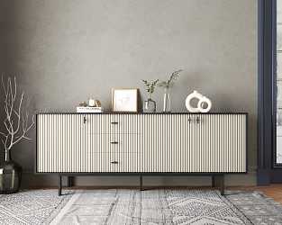 Комод Emerson EM07 milky