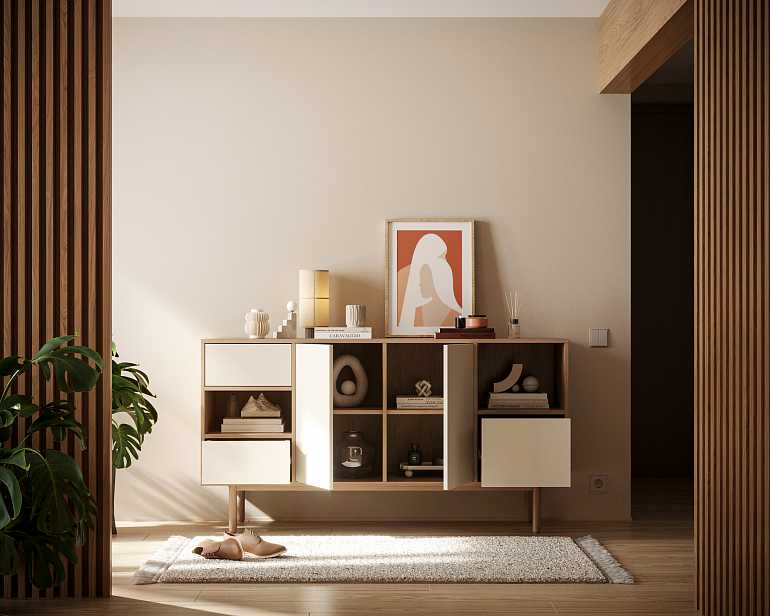 купить комод alice с двумя дверками и тремя ящиками