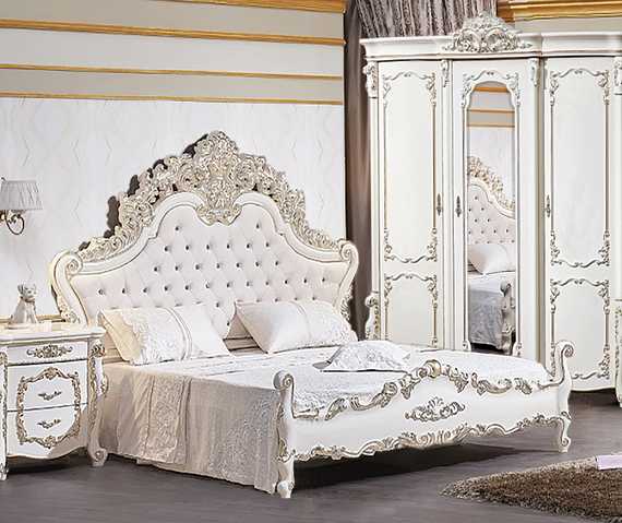 Кровать "Венеция Style" 160*200 (крем)