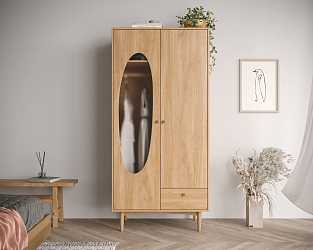 Шкаф двухдверный "Bubble"