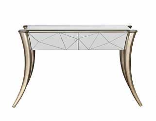 Консоль зеркальная с ящиками