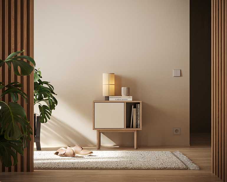 купить тумбочка alice с дверкой