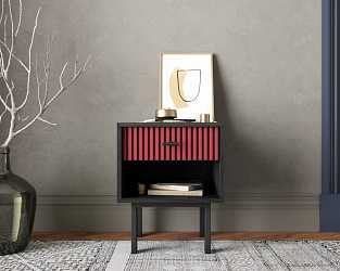 Тумба прикроватная Emerson EM11 red